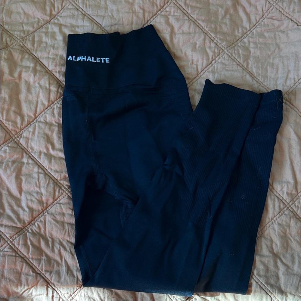 Alphalete Midnight Black Leggings